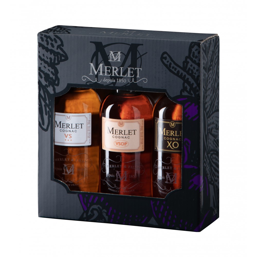 Coffret Cognac VS - VSOP - XO